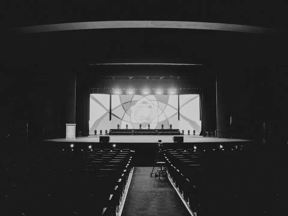 Pantalla para presentación en evento